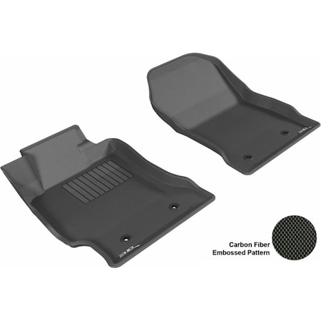 3D Maxpider SCION FR-S 2013-2014 KAGU BLACK R1 Floor Mat L1SC00211509